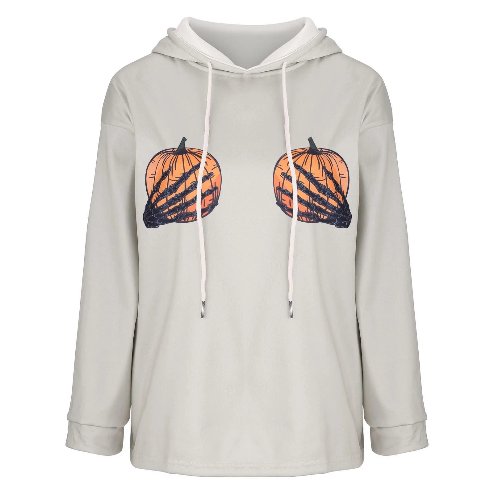 Funny Halloween Skull Print Hoodies Women Casual Loose Hooded Sweatshirt Pullover Top Hip Hop Hoody Women's Polerones Mujer
Funny Halloween Skull Print Hoodies Women Casual Loose Hooded Sweatshirt Pullover Top Hip Hop Hoody Women's Polerones Mujer