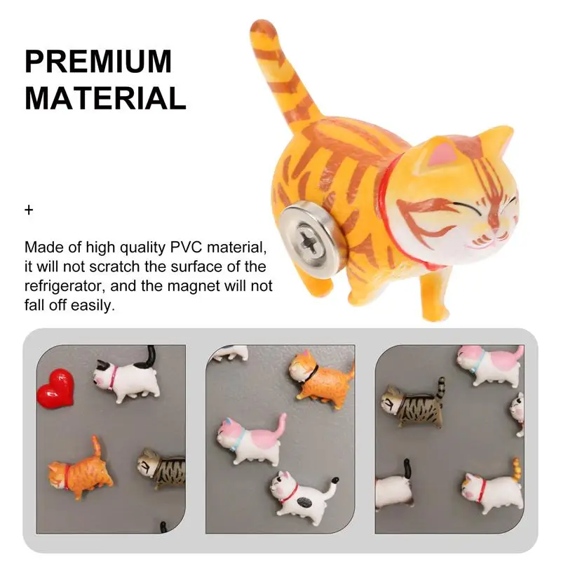 9pcs 3D Stereo Strong Cat Fridge Magnets Cute Decorative Animal Fridge Magnets
9pcs 3D Stereo Strong Cat Fridge Magnets Cute Decorative Animal Fridge Magnets