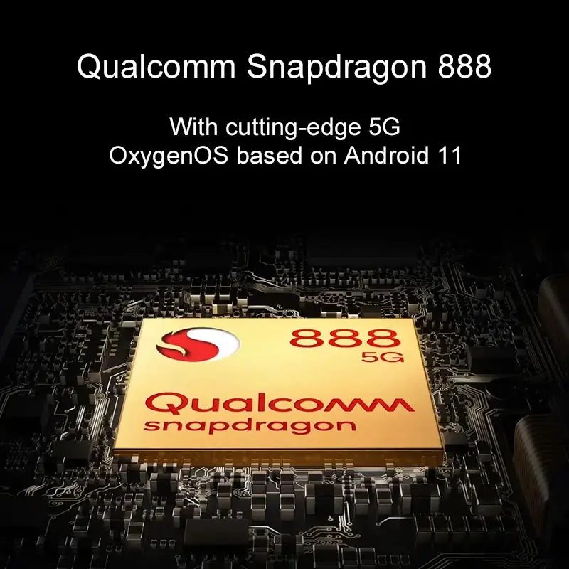 Глобальный Встроенная память Oneplus 9 Pro 5G смартфон 48MP Камера Snapdragon 888 6 7 '𧄠 Гц