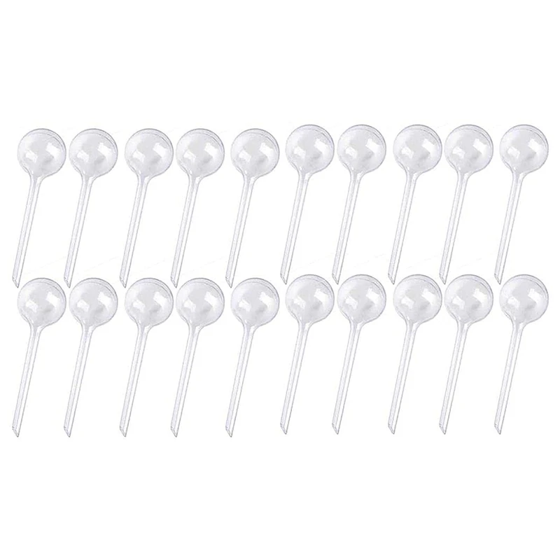 Promotion! 20 Pcs Plant Watering Bulbs Clear Self-Watering Globes Automatic Water Balls Device Vacation Houseplant Pot Bulbs
Promotion! 20 Pcs Plant Watering Bulbs Clear Self-Watering Globes Automatic Water Balls Device Vacation Houseplant Pot Bulbs
