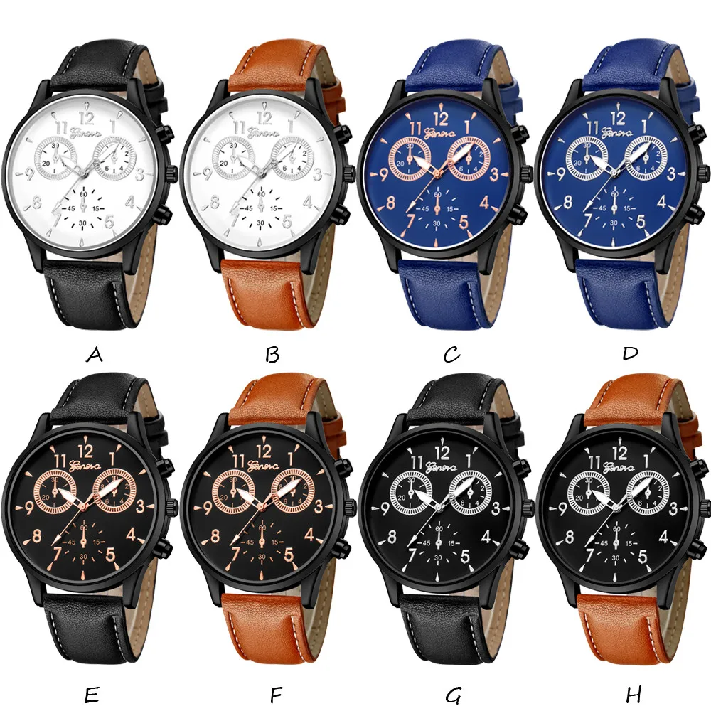 Leather Business Man Quartz Watches Top Brand Luxury Sport For Men Casual Geneva Wristwatch Relogio Masculino
Leather Business Man Quartz Watches Top Brand Luxury Sport For Men Casual Geneva Wristwatch Relogio Masculino