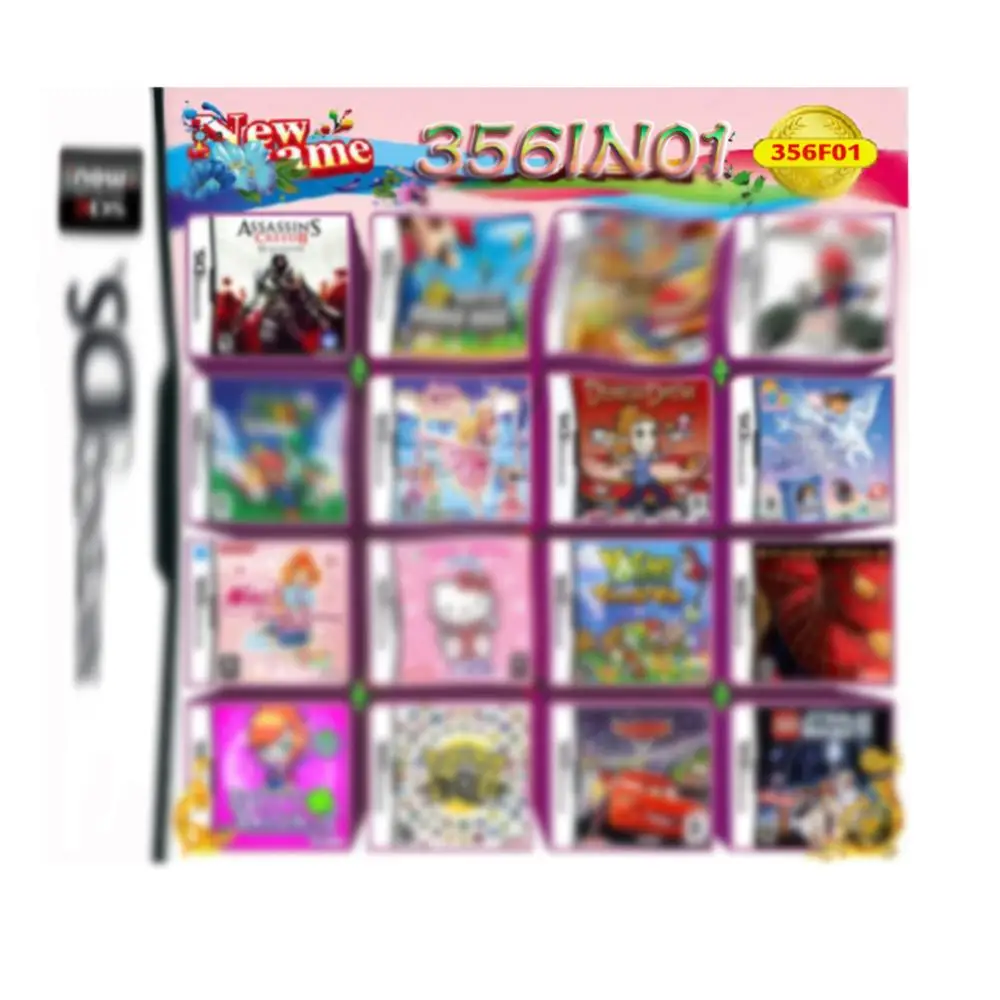 356 in 1 MULTI CART Super Combo Video Games Cartridge Card Cart for Nintendo DS NDS 3DS XL 3DSXL 2DS NDSL NDSI
356 in 1 MULTI CART Super Combo Video Games Cartridge Card Cart for Nintendo DS NDS 3DS XL 3DSXL 2DS NDSL NDSI