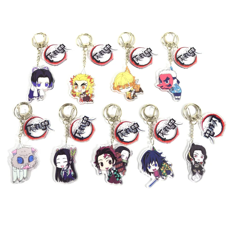 Popular Anime Demon Slayer Blade Cosplay Prop Keychain Acrylic Kamado Nezuko Key Chain Sword Keyrings Fans Collection Prop Gift
Popular Anime Demon Slayer Blade Cosplay Prop Keychain Acrylic Kamado Nezuko Key Chain Sword Keyrings Fans Collection Prop Gift