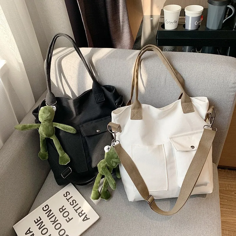 New Brand Shopping Bag Casual Shoulder Bag Woman Vintage Cotton Canvas Bag Simple Large Cloth Shopper Bags Beach Totes
New Brand Shopping Bag Casual Shoulder Bag Woman Vintage Cotton Canvas Bag Simple Large Cloth Shopper Bags Beach Totes