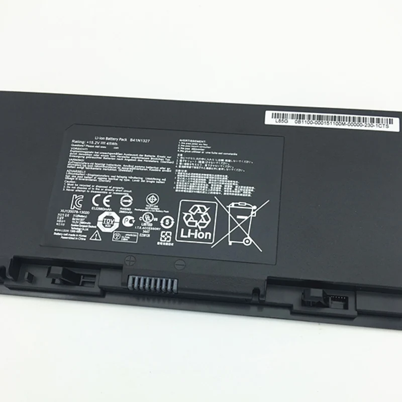 B41N1327 Аккумулятор для ноутбука ASUS ROG B551 B551L B551LG Series 15,6 "Новый 2880 мАч
B41N1327 Аккумулятор для ноутбука ASUS ROG B551 B551L B551LG Series 15,6 "Новый 2880 мАч