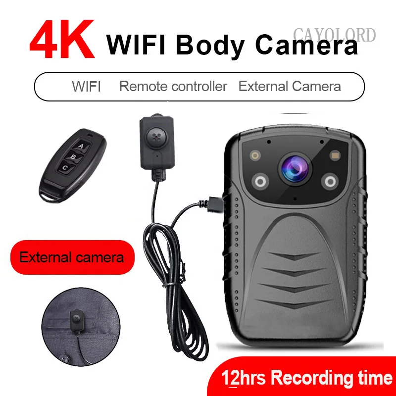4k 2K 1440p 1296p 1080P WIFI HD Police Body Camera Worn Cam 2 Inch Display Night Vision video Voice recorder
4k 2K 1440p 1296p 1080P WIFI HD Police Body Camera Worn Cam 2 Inch Display Night Vision video Voice recorder