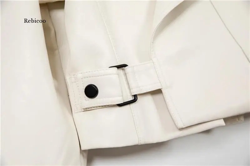 Spring Women's New Style Women's Faux Leather Jacket Biker Red White Coat Lapel Collar Pu Motorcycle Jacket Loose Streetwear Out
Spring Women's New Style Women's Faux Leather Jacket Biker Red White Coat Lapel Collar Pu Motorcycle Jacket Loose Streetwear Out