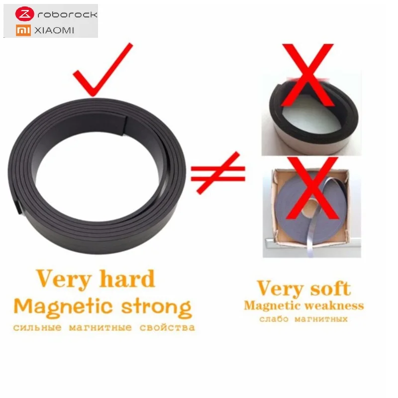 AGV - Virtual magnetic stripe wall for XIAO MI MI ROBOROCK Vacuum Cleaner 1M Wall accessory for sweeping Robot restrict robot
AGV - Virtual magnetic stripe wall for XIAO MI MI ROBOROCK Vacuum Cleaner 1M Wall accessory for sweeping Robot restrict robot