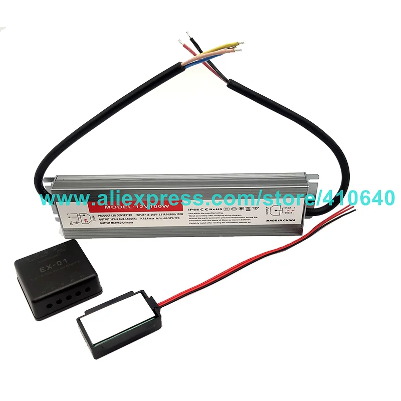 DC 12V LED Touch Switch with 220V to 12V DC LED Converter and Power Amplifier Can Control Max 100 watt LED Strip's On off
DC 12V LED Touch Switch with 220V to 12V DC LED Converter and Power Amplifier Can Control Max 100 watt LED Strip's On off