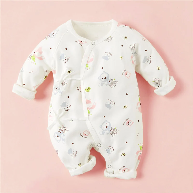Hibobi Cute Fox Printed Long-sleeved Jumpsuit Kids Cotton Bodysuit Tops Baby Newborn Autumn Winter
Hibobi Cute Fox Printed Long-sleeved Jumpsuit Kids Cotton Bodysuit Tops Baby Newborn Autumn Winter