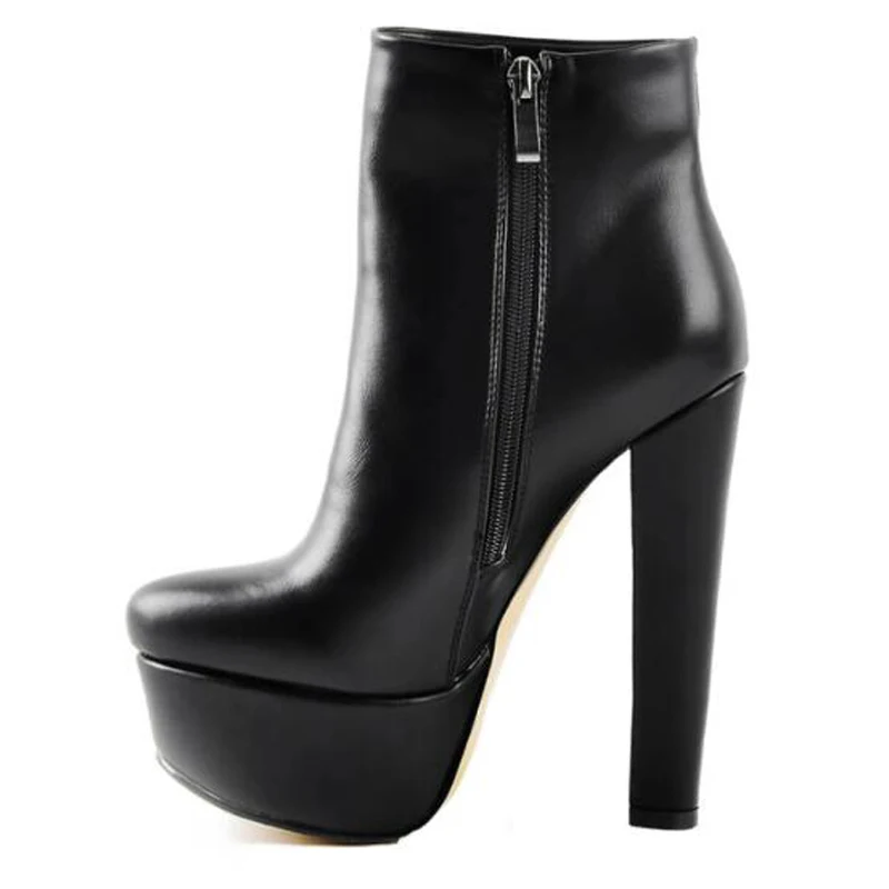 TXCNMB Big Size 44 New Arrival Ankle Boots Women Zip Round Toe Autumn Winter Boots Elegant High Heels Party Wedding Shoes Female
TXCNMB Big Size 44 New Arrival Ankle Boots Women Zip Round Toe Autumn Winter Boots Elegant High Heels Party Wedding Shoes Female