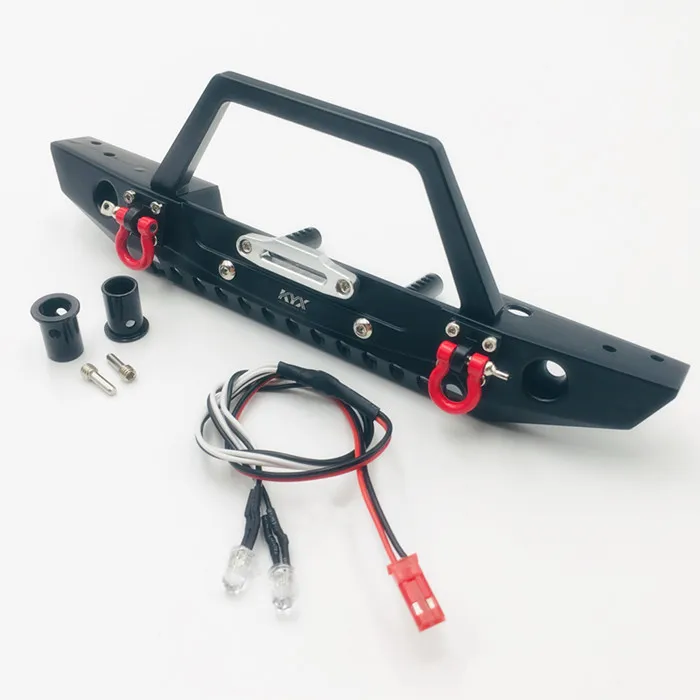1PC Simulation Front Bumper Aluminum Alloy GEN8 Anti Collision Bracket W LED Headlight+Tow Hook+Car Shell Column for RC Car Part
1PC Simulation Front Bumper Aluminum Alloy GEN8 Anti Collision Bracket W LED Headlight+Tow Hook+Car Shell Column for RC Car Part