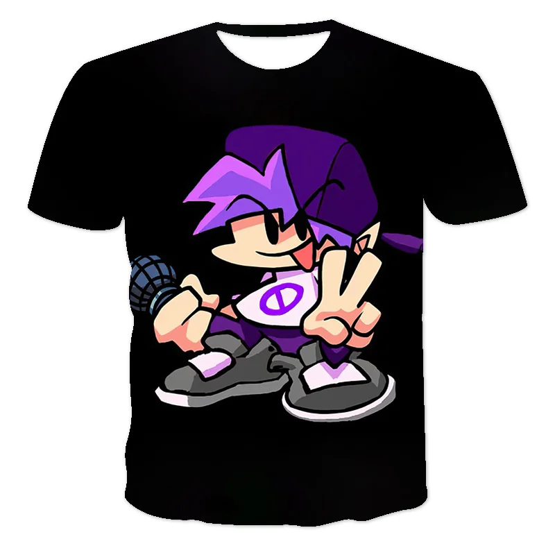 2021 Friday Night T Shirt Unisexboys Girl 3d Print T -Shirt Short Sleeve Harajuku Streetwear Video Game Fashion Boys Kids Tees
2021 Friday Night T Shirt Unisexboys Girl 3d Print T -Shirt Short Sleeve Harajuku Streetwear Video Game Fashion Boys Kids Tees