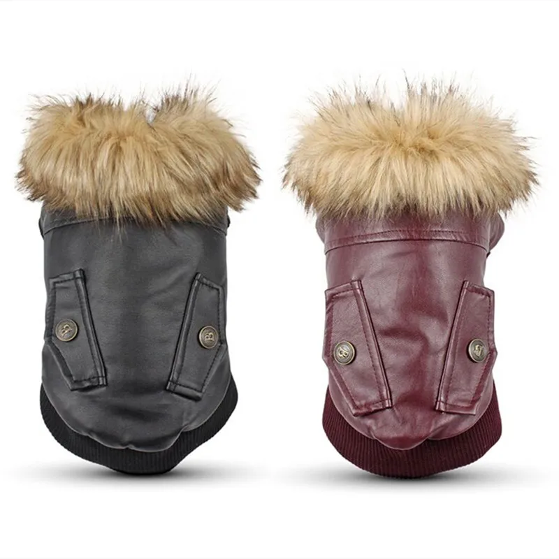 Теплая одежда для маленьких собак зимнее пальто куртка наряды щенков чихуахуа