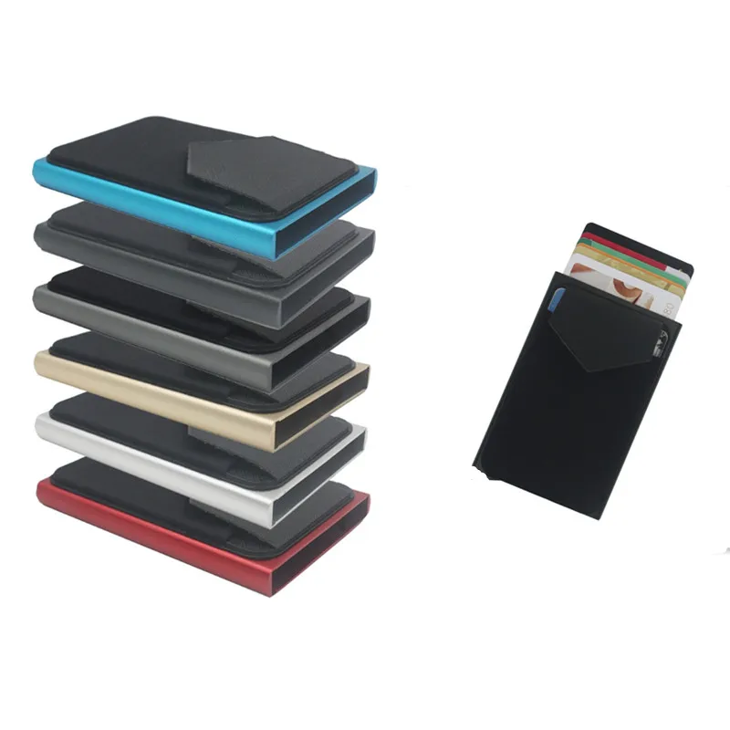 Pop Up Id RFID Card Holder Smart Wallet Package Fashion Aluminum Metal Protective Gear Storage Smart Quick Release Women Wallet
Pop Up Id RFID Card Holder Smart Wallet Package Fashion Aluminum Metal Protective Gear Storage Smart Quick Release Women Wallet