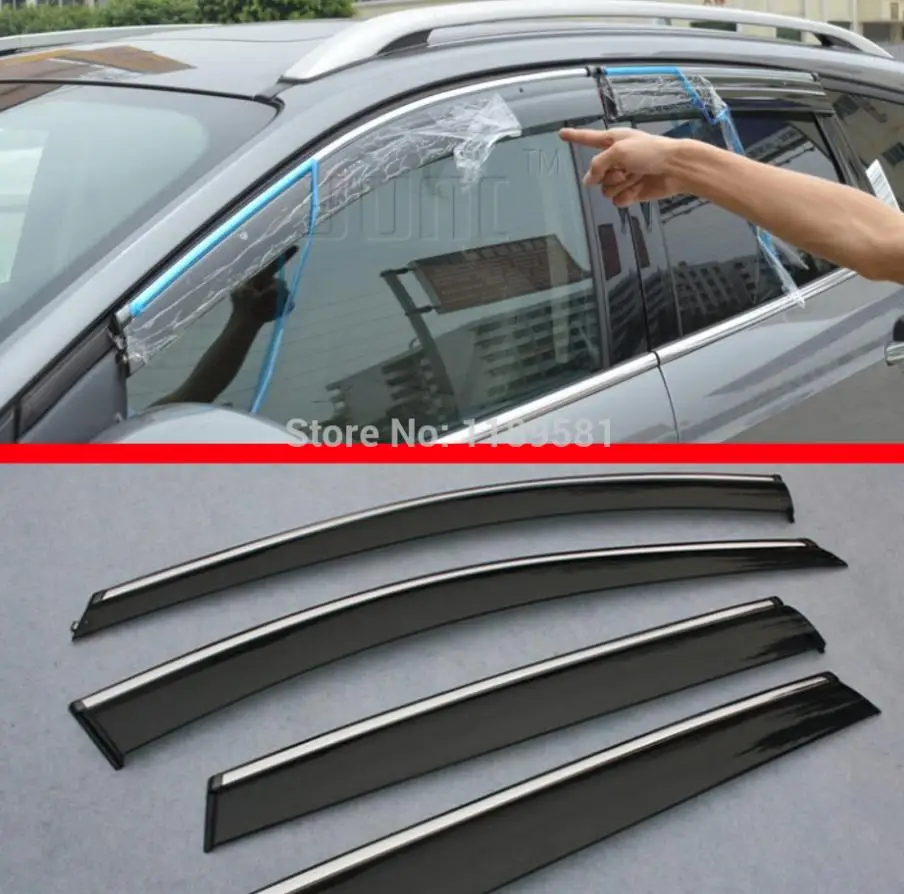 Plastic Exterior Visor Vent Shades Window Sun Rain Guard Deflector For Ford Escape Kuga 2013 2014 2015 2016
Plastic Exterior Visor Vent Shades Window Sun Rain Guard Deflector For Ford Escape Kuga 2013 2014 2015 2016