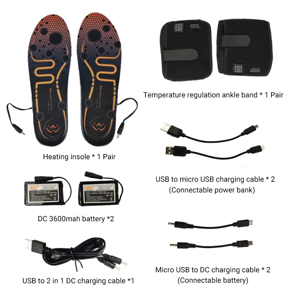 Winter Ski insole Heated Insoles Outdoor Sports Thermal Electric Battery Powered Insoles Heated Foot Warming Insoles
Winter Ski insole Heated Insoles Outdoor Sports Thermal Electric Battery Powered Insoles Heated Foot Warming Insoles