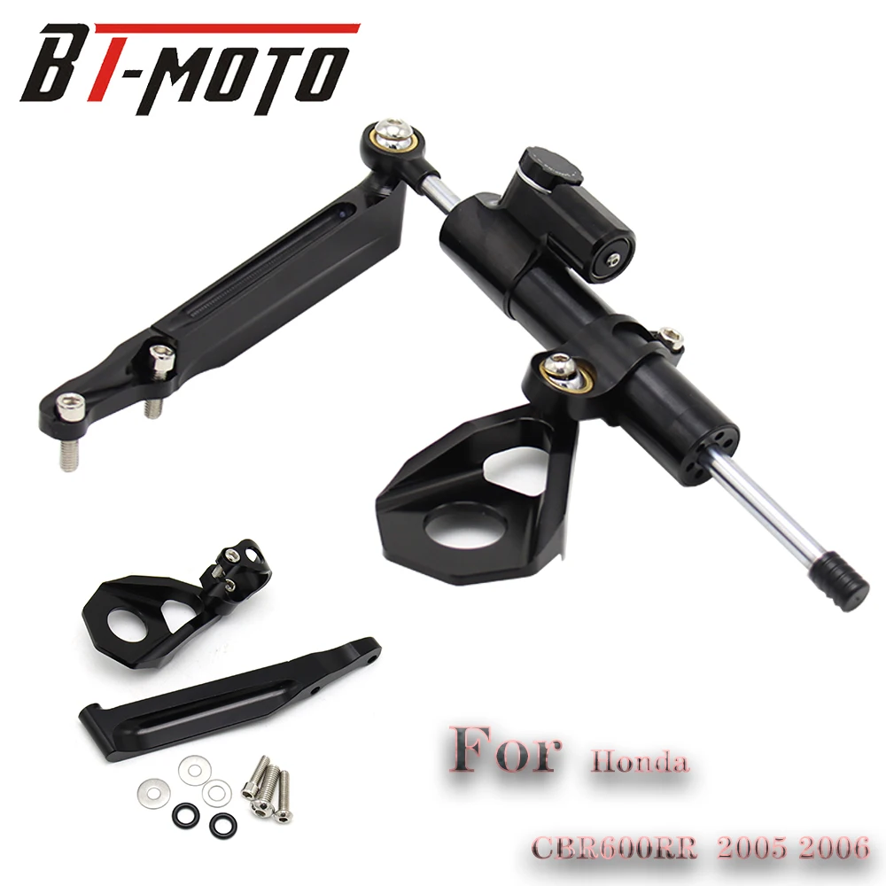 Подходит для Honda CBR600RR CBR600 RR 2005 2006 мотоциклетный Регулируемый стабилизатор рулевой демпфер Кронштейн монтажный комплект
Подходит для Honda CBR600RR CBR600 RR 2005 2006 мотоциклетный Регулируемый стабилизатор рулевой демпфер Кронштейн монтажный комплект