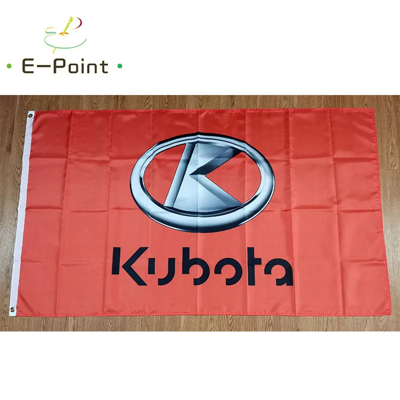 Japan Kubota Tractor Flag 2*3ft (60*90cm) 3*5ft (90*150cm) Size Christmas Decorations for Home and Garden
Japan Kubota Tractor Flag 2*3ft (60*90cm) 3*5ft (90*150cm) Size Christmas Decorations for Home and Garden