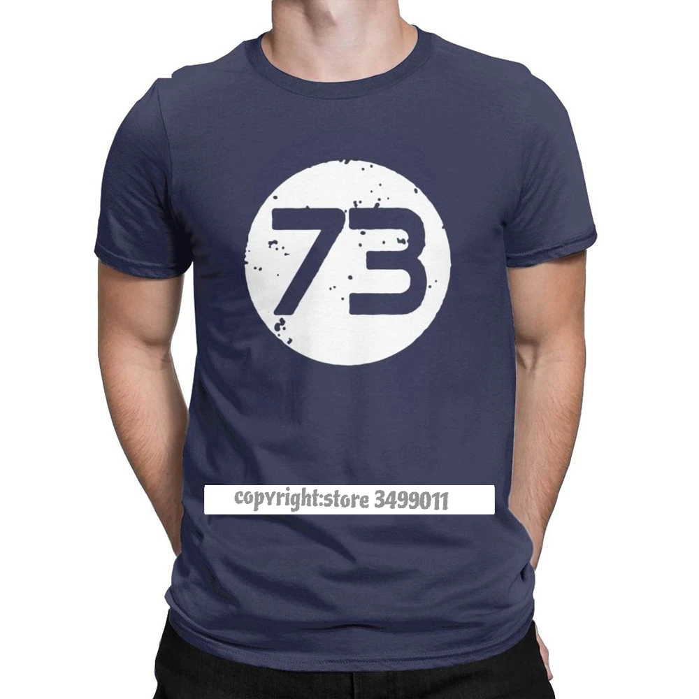 The 73 Men's T Shirts Sheldon Geek TBBT Crazy Tee Shirt Fitness Tshirts Cotton Camisas
The 73 Men's T Shirts Sheldon Geek TBBT Crazy Tee Shirt Fitness Tshirts Cotton Camisas