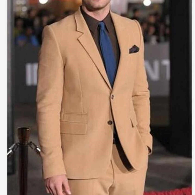 Spring New Style Fashion Handsome Solid Color Suits Slim Fit For Groomsman Wedding Dress Dinner Party Suits (Jacket + Pants)
Spring New Style Fashion Handsome Solid Color Suits Slim Fit For Groomsman Wedding Dress Dinner Party Suits (Jacket + Pants)