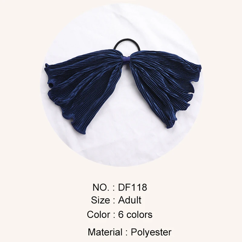 Geebro Personality Striped Big Bow Rubber Band Hair Tie Girl Dream Princess Elastic Hair Bands Ponytail Holder Women Hairdress 
Geebro Personality Striped Big Bow Rubber Band Hair Tie Girl Dream Princess Elastic Hair Bands Ponytail Holder Women Hairdress