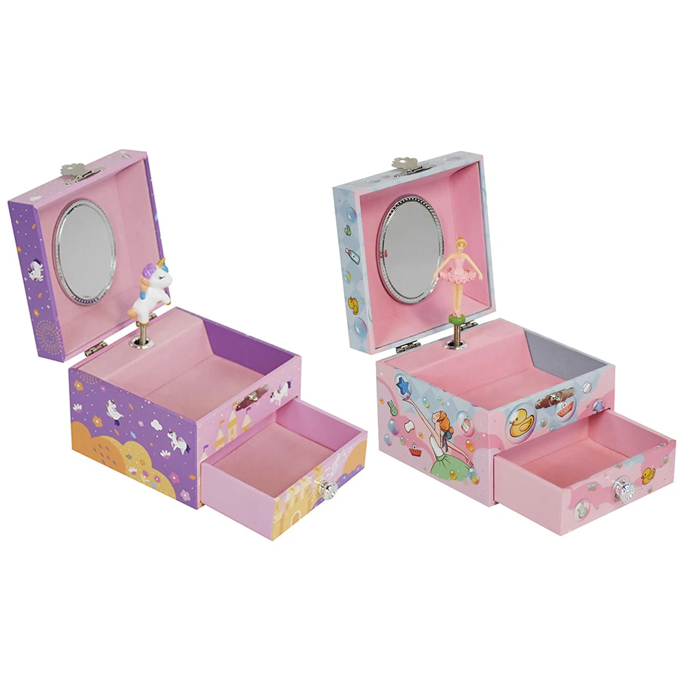 Jewelry Boxes Exquisite Girls Music Box Ornament Jewelry Storage Organizer Birthday Gift Desktop Decoration Beautiful Toys
Jewelry Boxes Exquisite Girls Music Box Ornament Jewelry Storage Organizer Birthday Gift Desktop Decoration Beautiful Toys