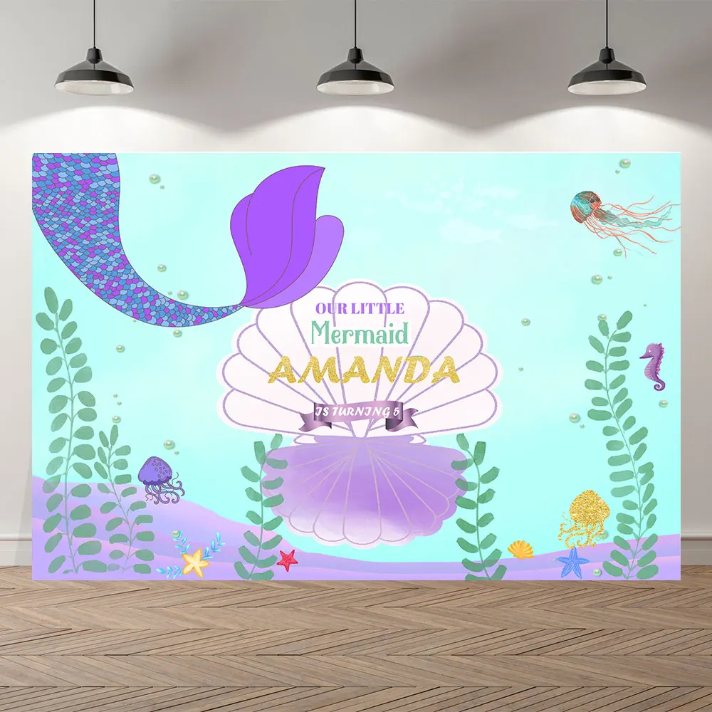 SeekPro Little Mermaid Princess Kid Under Sea Bed Castle Corals Photography Backdrop Baby Shower Birthday Party Photo Background
SeekPro Little Mermaid Princess Kid Under Sea Bed Castle Corals Photography Backdrop Baby Shower Birthday Party Photo Background