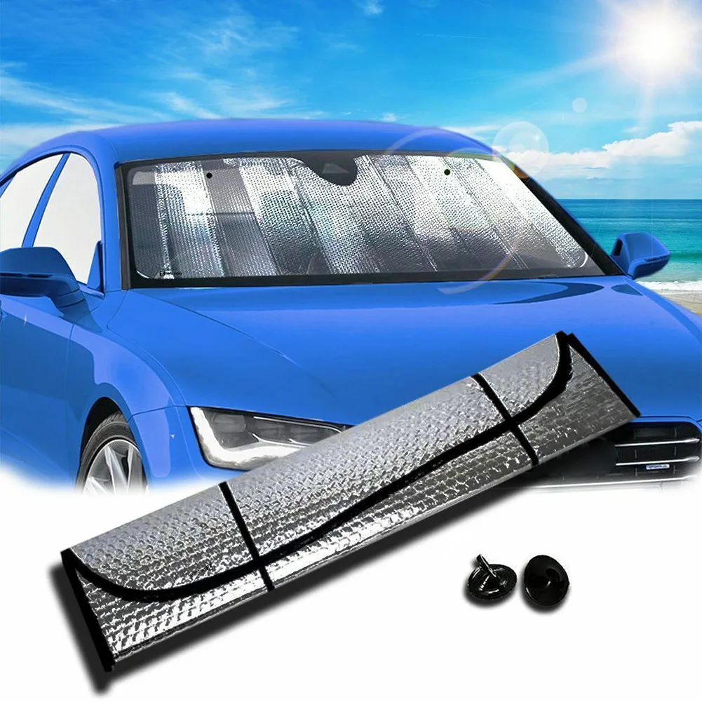 Cover Car Windshield Sunshade Foldable Hot Sale Tool Visor Wind Shield Premium Quality Reflective Remains Cool Silver
Cover Car Windshield Sunshade Foldable Hot Sale Tool Visor Wind Shield Premium Quality Reflective Remains Cool Silver