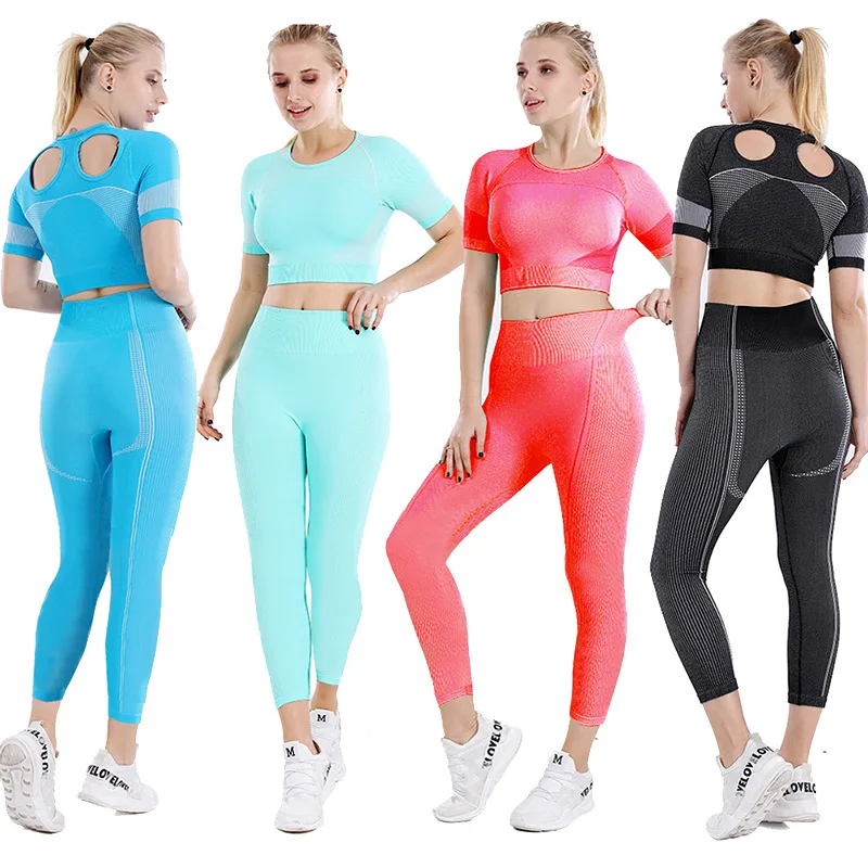 CXUEY Seamless Sports Yoga Suit Fitness Clothing 2020 Workout Clothes for Women Dry Fit Gym Set Women Exercise Outfit Red Blue
CXUEY Seamless Sports Yoga Suit Fitness Clothing 2020 Workout Clothes for Women Dry Fit Gym Set Women Exercise Outfit Red Blue