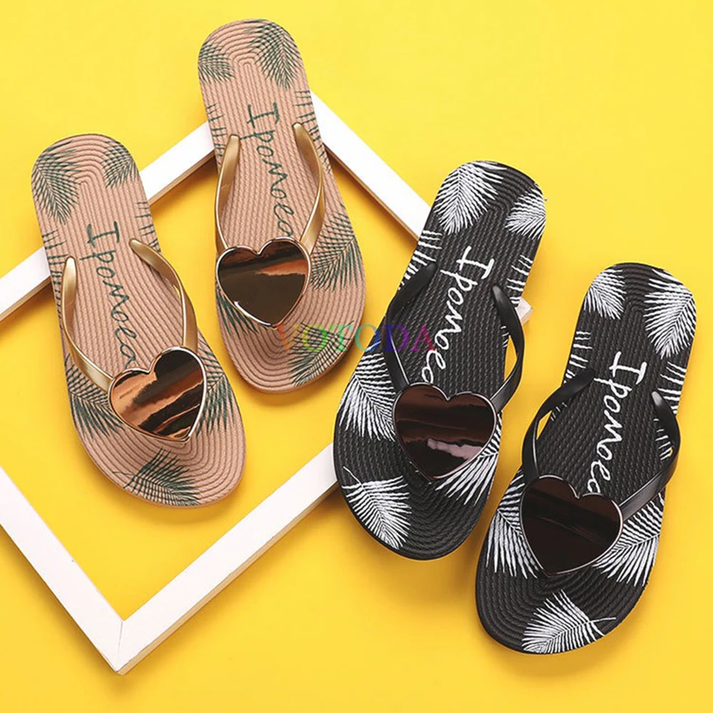 Heart Flip Flops Sandals Summer Women Beach Slippers Home Slides Soft EVA prints Slippers Cute Casual House Slip on Female Shoes
Heart Flip Flops Sandals Summer Women Beach Slippers Home Slides Soft EVA prints Slippers Cute Casual House Slip on Female Shoes
