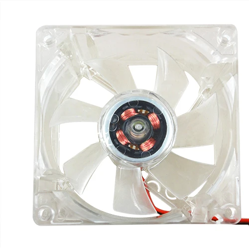 8025 Clear 8cm with LED Lights Chassis Cooling Fan for PC Computer Case Cooler 
8025 Clear 8cm with LED Lights Chassis Cooling Fan for PC Computer Case Cooler