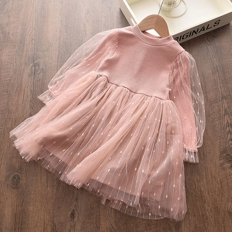 Kids Dresses for Girls Baby Girl Dress Long Sleeve Children Mesh Princess Costume Vestidos Infant Casual 2-7Y Kids Clothes
Kids Dresses for Girls Baby Girl Dress Long Sleeve Children Mesh Princess Costume Vestidos Infant Casual 2-7Y Kids Clothes