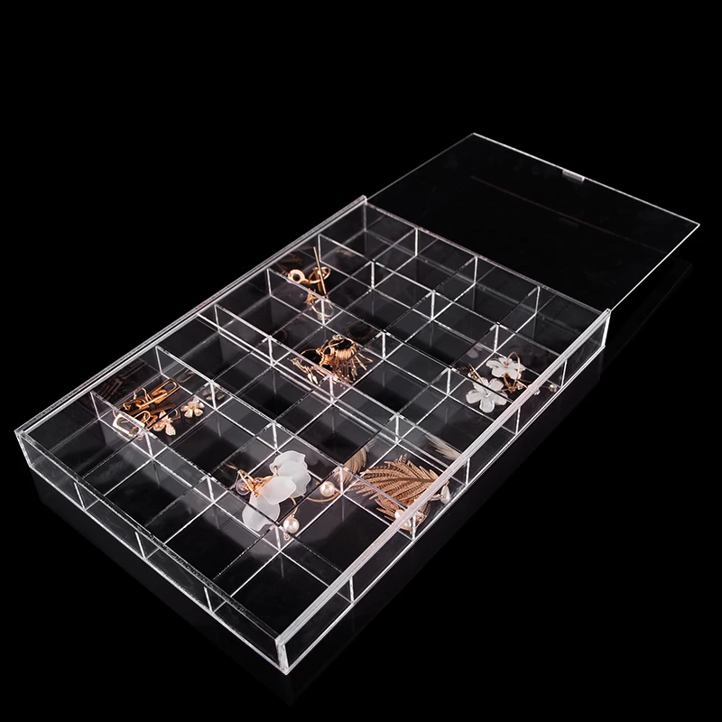 Clear Acrylic Tray with Lid Charm Jewelry Beads Collection Box Dustproof Organizer AccessorieDisplay Classified Storage Case
Clear Acrylic Tray with Lid Charm Jewelry Beads Collection Box Dustproof Organizer AccessorieDisplay Classified Storage Case
