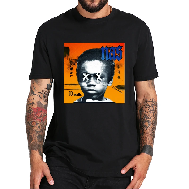 Nasty Nas 90s Album Illmatic T-Shirt Vintage Rap Hip Hop Classic Men's Tee Tops Short Sleeves 100% Cotton EU Size 
Nasty Nas 90s Album Illmatic T-Shirt Vintage Rap Hip Hop Classic Men's Tee Tops Short Sleeves 100% Cotton EU Size