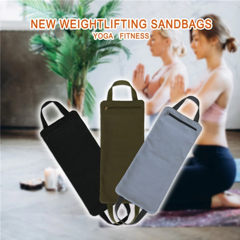 Foldable Filled Yoga Sandbag with Two Handle for Yoga Weights and Resistance Training Fashion Canvas Weighted Sandbags
Foldable Filled Yoga Sandbag with Two Handle for Yoga Weights and Resistance Training Fashion Canvas Weighted Sandbags
