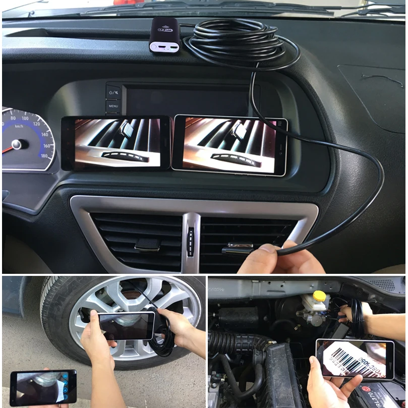 WIFI Endoscope Camera 8MM 2/5M Waterproof Soft Cable Inspection Camera USB Endoscope Borescope IOS Endoscope For Iphone
WIFI Endoscope Camera 8MM 2/5M Waterproof Soft Cable Inspection Camera USB Endoscope Borescope IOS Endoscope For Iphone