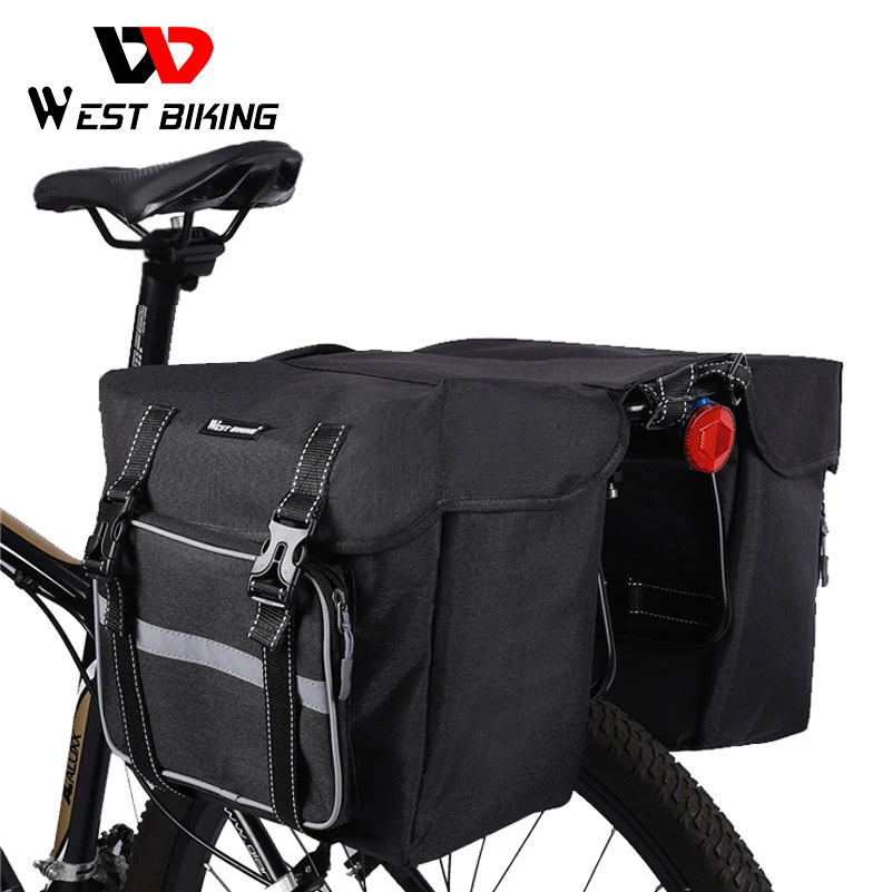 WEST BIKING 25L Bicycle Bags Cycling Rear Double Side Travel Bag Tail Seat Pannier Bicycle Luggage Carrier Bike Rack Trunk Bag
WEST BIKING 25L Bicycle Bags Cycling Rear Double Side Travel Bag Tail Seat Pannier Bicycle Luggage Carrier Bike Rack Trunk Bag