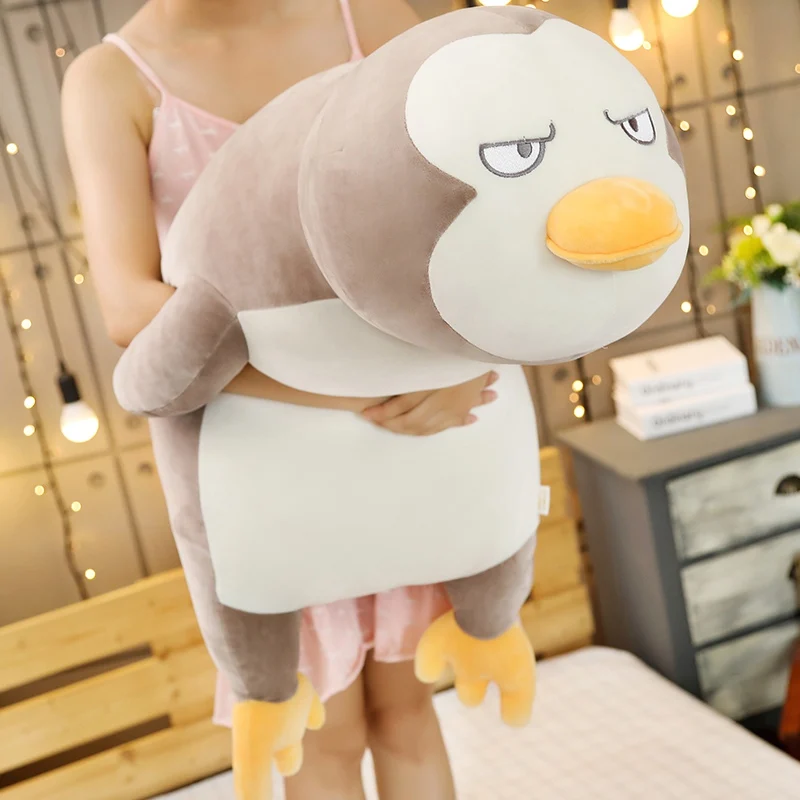 Soft Fat Penguin Shark Seal Plush Toy Stuffed Cartoon Sea Animal Doll Fashion Pillow Kids Girls Christmas Birthday Gift | Игрушки и