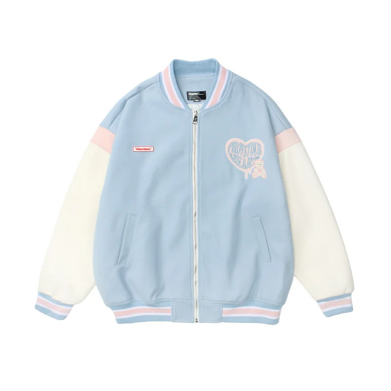 Harajuku Hip Hop Baseball Jacket 2021 Autumn New Retro Loose Zipper Cotton Letter Printing Solid Coat Streetwear Coats
Harajuku Hip Hop Baseball Jacket 2021 Autumn New Retro Loose Zipper Cotton Letter Printing Solid Coat Streetwear Coats
