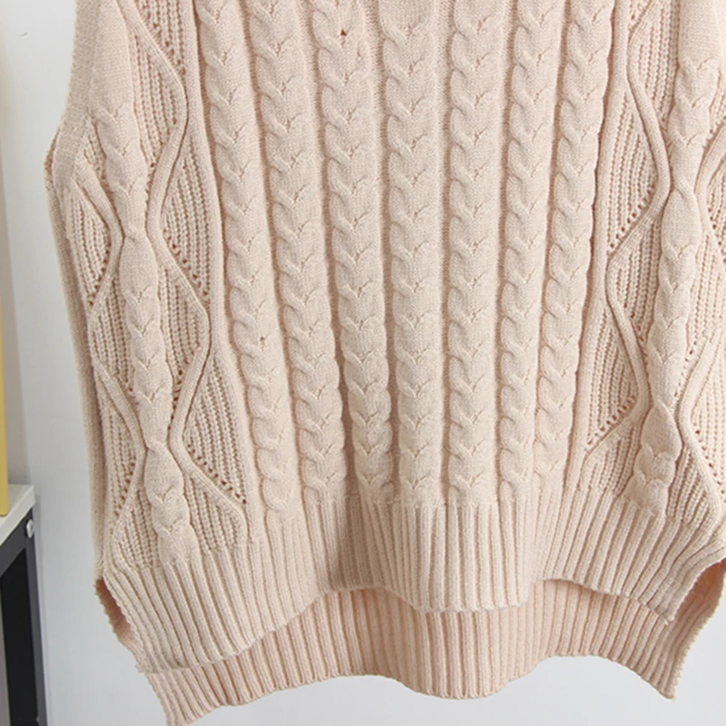 Sweater Vest Female 2021 Spring Autumn New Tank Tops Knit Solid Vest Tops Loose Fashion V Neck Ladys Sleeveless Tops Winter New
Sweater Vest Female 2021 Spring Autumn New Tank Tops Knit Solid Vest Tops Loose Fashion V Neck Ladys Sleeveless Tops Winter New