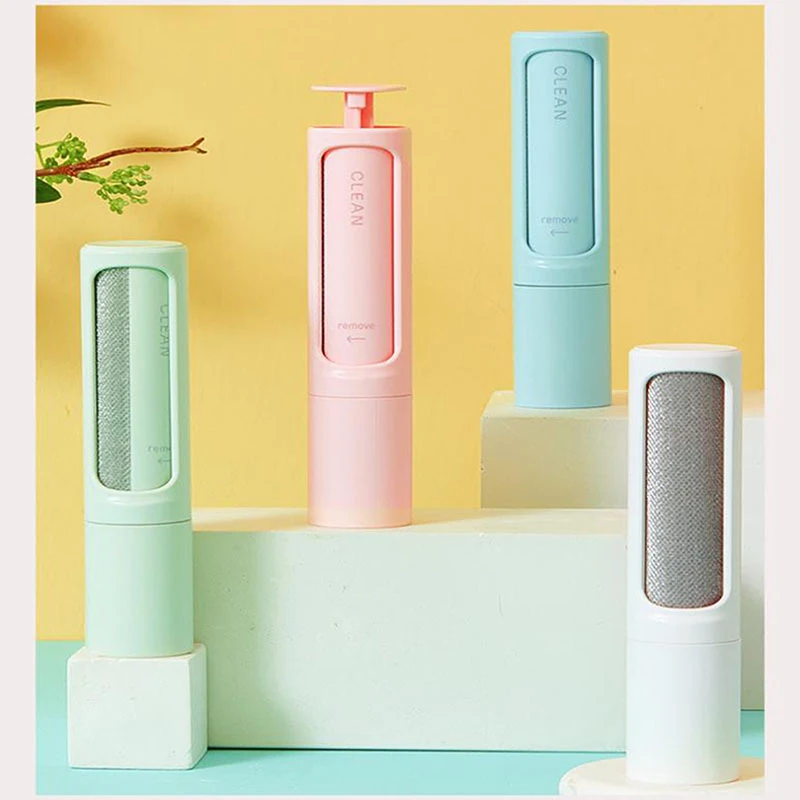 Reusable Pet Hair Remover Brush Lint Roller Self Cleaning Cat Dog Fur Hair Dust Removal Brush for Clothes Portable Effective
Reusable Pet Hair Remover Brush Lint Roller Self Cleaning Cat Dog Fur Hair Dust Removal Brush for Clothes Portable Effective