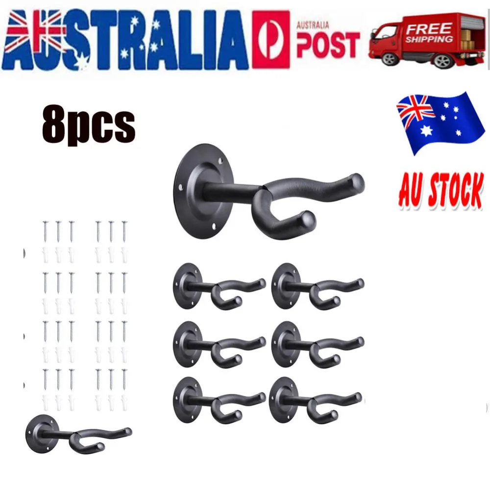 3pcs Guitar Hangers Fits all size Guitars Hook Holder Instrument Hangers Violins Round Shape
3pcs Guitar Hangers Fits all size Guitars Hook Holder Instrument Hangers Violins Round Shape