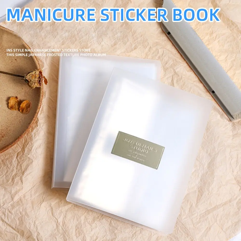 80 Sheets 3D Nail Sticker Decal Collecting Albums Storage Holder Nail Art Display Showing Book Container Tool Matte Transparent
80 Sheets 3D Nail Sticker Decal Collecting Albums Storage Holder Nail Art Display Showing Book Container Tool Matte Transparent