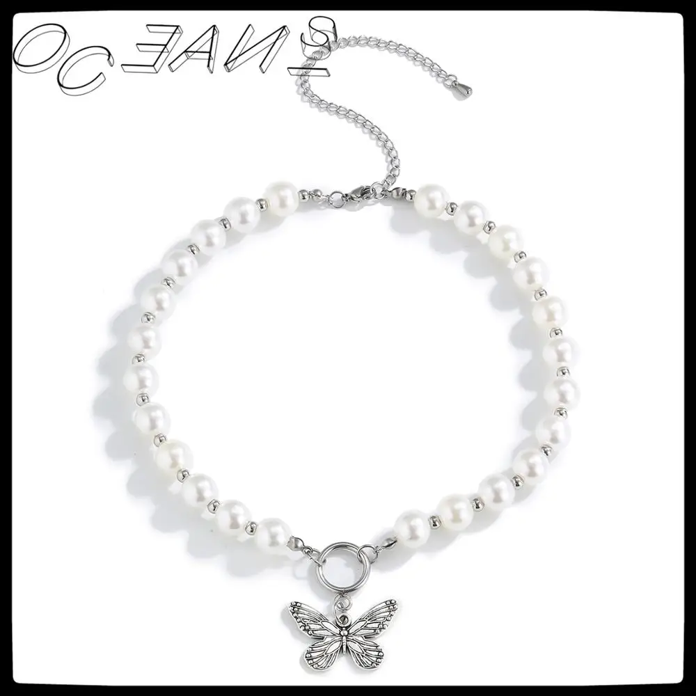 SexMara 20FW New Pearl Necklace Nonality Retro Tide Brand Clavicle Chain Butterfly Pearl Necklace For Women Girls Jewelry
SexMara 20FW New Pearl Necklace Nonality Retro Tide Brand Clavicle Chain Butterfly Pearl Necklace For Women Girls Jewelry