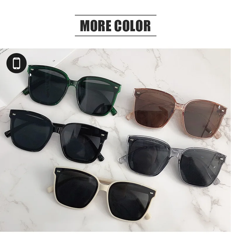 2021 Spring Summer New Square Sunglasses Women 5 Colors Fashion Luxury Brand Design Sun Glasses Men Retro Big Frame UV400 Shades
2021 Spring Summer New Square Sunglasses Women 5 Colors Fashion Luxury Brand Design Sun Glasses Men Retro Big Frame UV400 Shades
