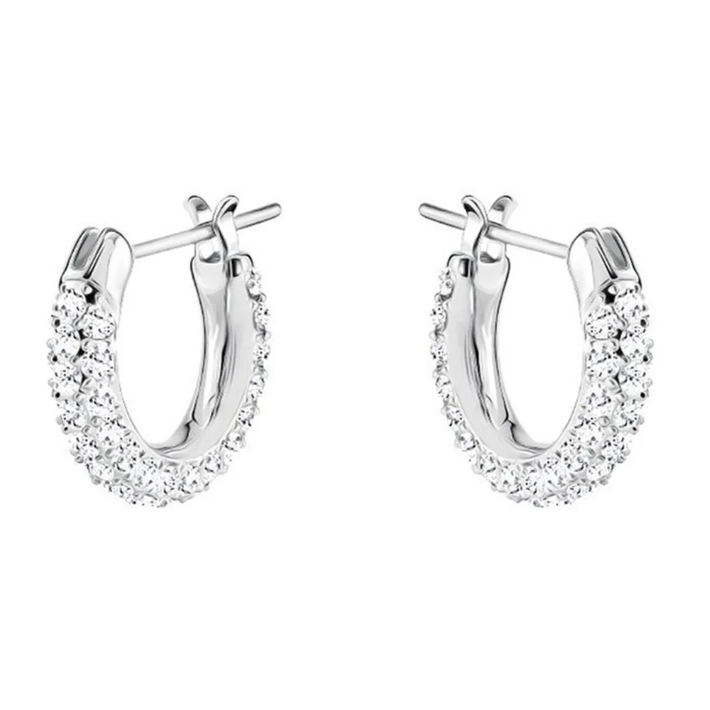 SWA High Quality Fashion Jewelry, Charm Simple and Charming Geometric Crystal Circle Pierced Multicolor Earrings Women's Jewelry
SWA High Quality Fashion Jewelry, Charm Simple and Charming Geometric Crystal Circle Pierced Multicolor Earrings Women's Jewelry