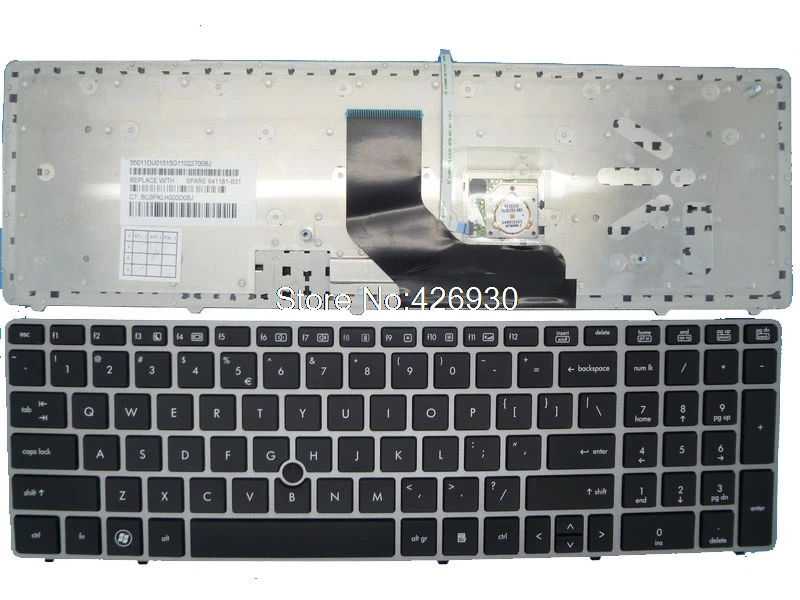 Laptop Keyboard For HP For PROBOOK 6560B 6565B United States US Black 550121000-289-G SG-39210-XUA 641181-001 641180-001
Laptop Keyboard For HP For PROBOOK 6560B 6565B United States US Black 550121000-289-G SG-39210-XUA 641181-001 641180-001