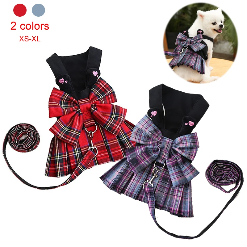 Платье-поводок для домашних животных, одежда для собак и кошек Чихуахуа, йоркширского померанского шиа, Tzu, Мальтийского пуделя, шнауцера
Платье-поводок для домашних животных, одежда для собак и кошек Чихуахуа, йоркширского померанского шиа, Tzu, Мальтийского пуделя, шнауцера