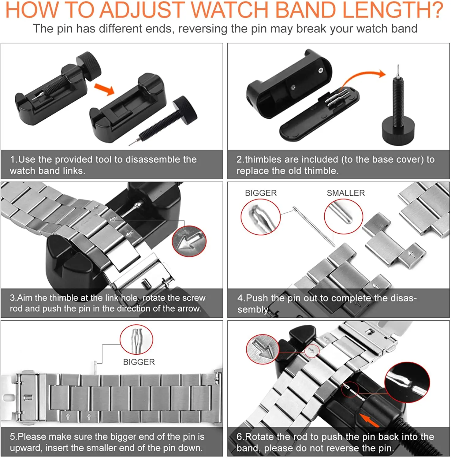 Ремешок из нержавеющей стали для Samsung Gear S3 S2 браслет Huawei GT 2 Watch 42 мм 46 40 44
